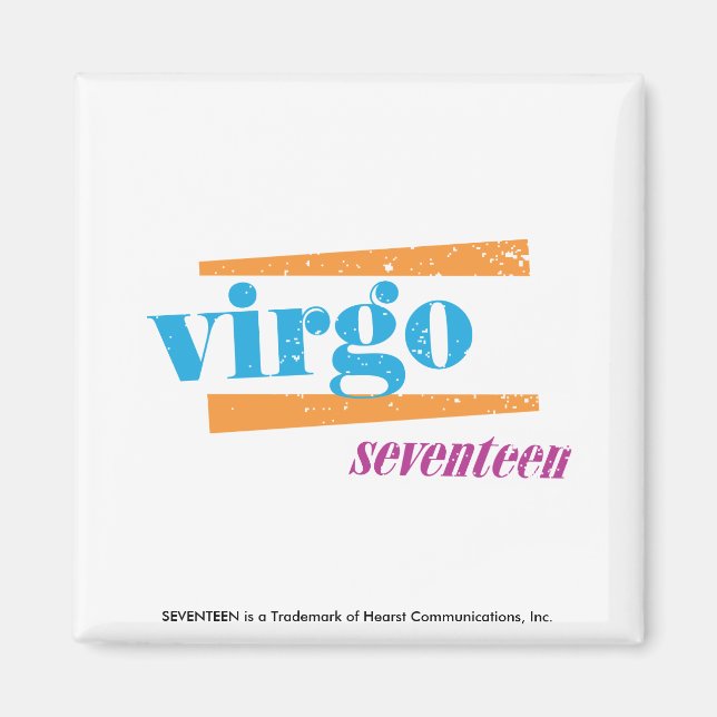 Imán Virgo Aqua (Frente)