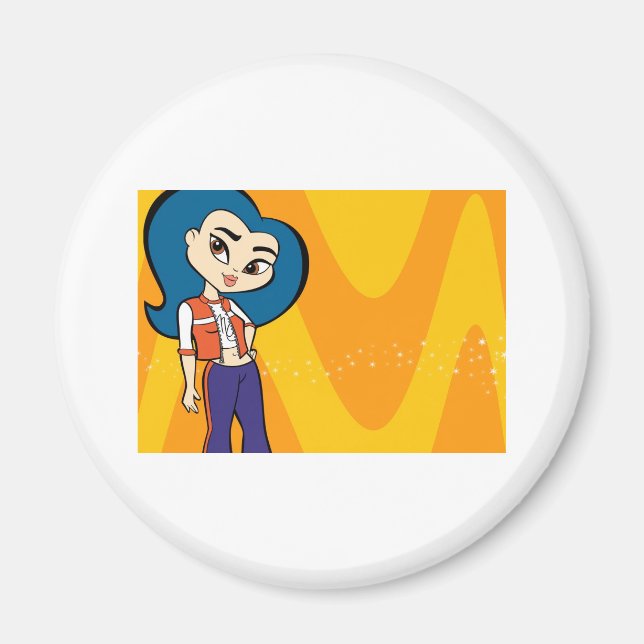 Imán Virgo Magnet (Frente)