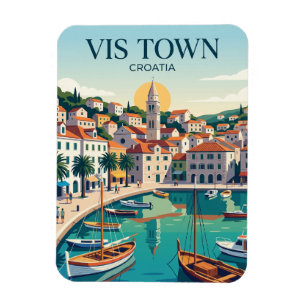Imán Vis Town Croacia