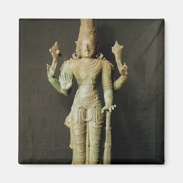 Imán Vishnu, Late Chola (Frente)