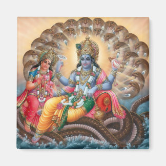 Imán Vishnu y Lakshmi Magnet - Versión 2