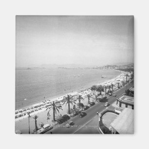 Imán Visión compleja turística en la costa B&W