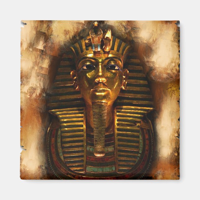 Imán Visión del Magnet de Arte de Tutankhamun (Frente)