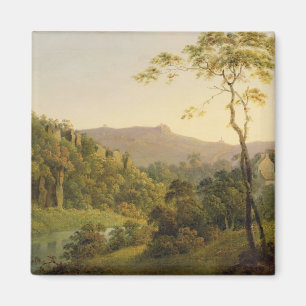Imán Visión en Matlock Dale, mirando hacia la roca