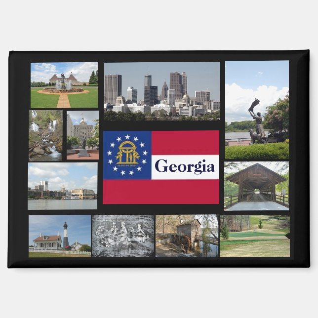 Imán Visiones de Georgia, EEUU (Anverso)