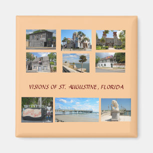 Imán Visiones de San Agustín, Florida