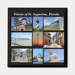 Imán Visiones de San Agustín, Florida