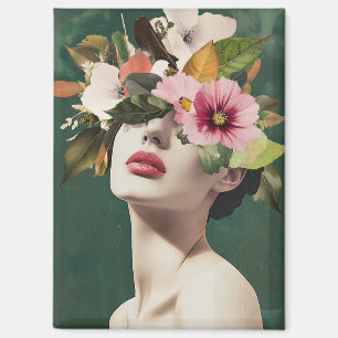 Imán Visiones florales