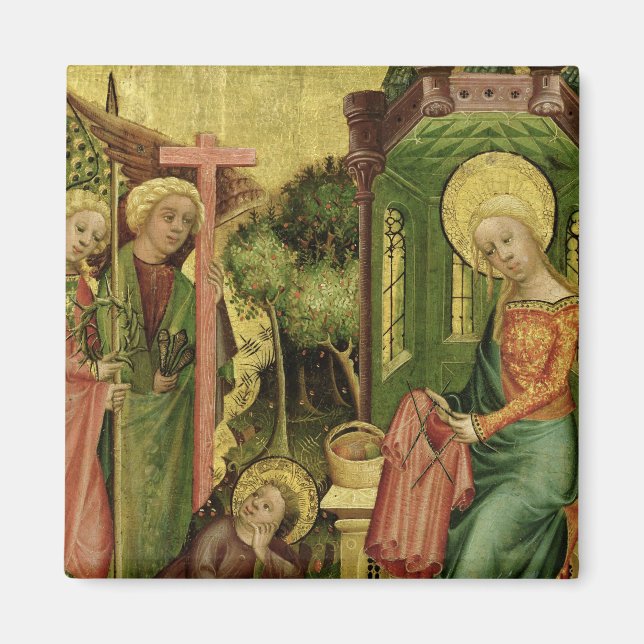 Imán Visita del Ángel, desde el ala derecha (Frente)