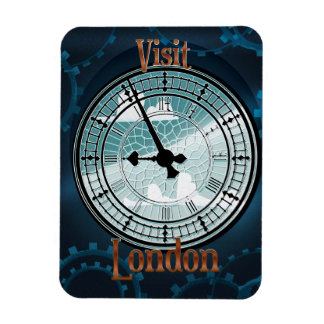 Imán Visita el afiche de viaje de Londres Victoriano