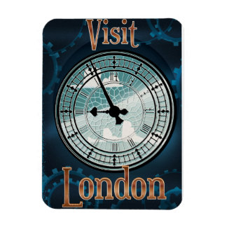 Imán Visita el afiche de viaje de Londres Victoriano
