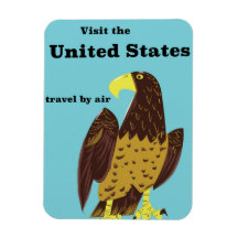 Visita el cartel de viaje de Estados Unidos