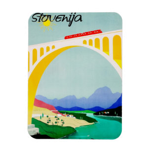 Imán Visita Eslovenia Verde, Boutique, Diversa