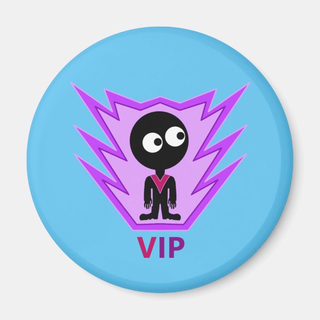 Imán Visitante VIP Alien (Frente)