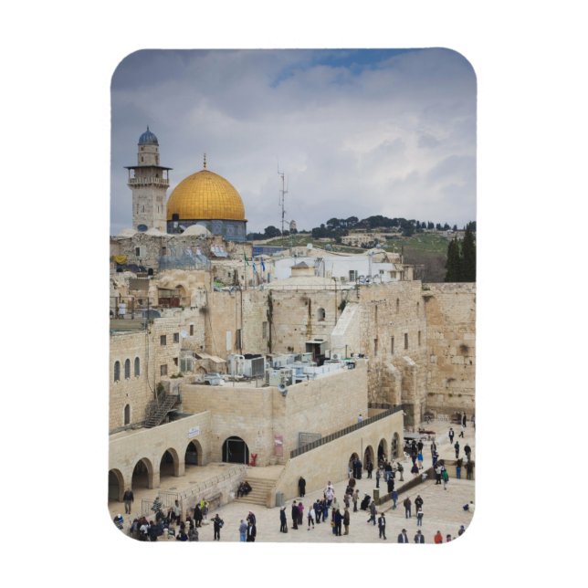 Imán Visitantes, Western Wall Plaza y Dome of the Rock (Vertical)