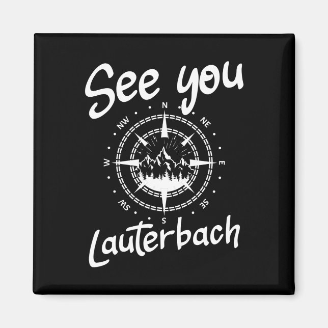 Imán Visite Lauterbach Germany Vacation Ski Com (Frente)