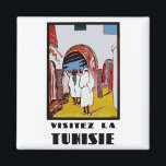 Imán Visitez La Tunisie<br><div class="desc">Cartel de viaje en francés "Visitez La Tunisie" ( Visita Túnez ) que promueve Túnez, en África colonial francesa.</div>