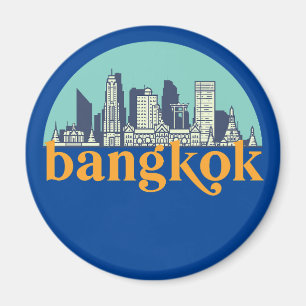 Imán Vista aérea de Bangkok Tailandia