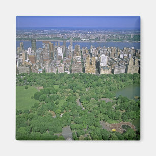 Imán Vista aérea de Central Park y el lado oeste