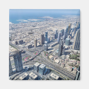Imán Vista aérea de Dubai