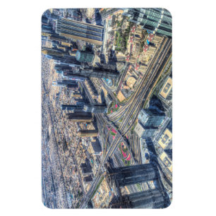 Imán Vista aérea de Dubai