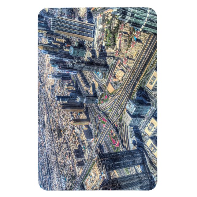 Imán Vista aérea de Dubai (Vertical)