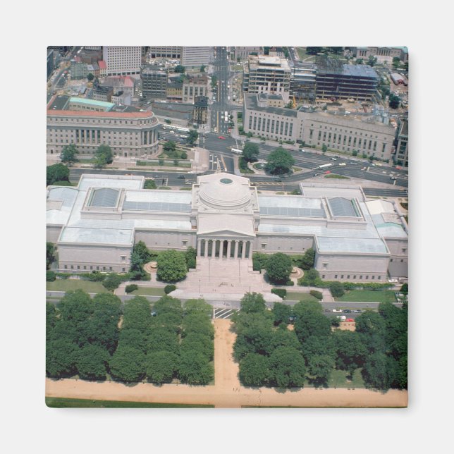 Imán Vista aérea de la Galería Nacional de Arte (Frente)