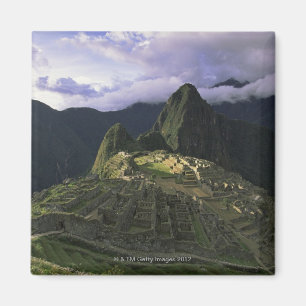 Imán Vista aérea de Machu Picchu, Perú