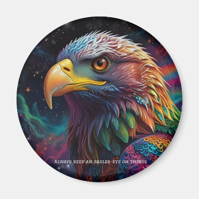 Imán Vista aérea de nuestra increíble galaxia (Frente)