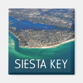 Imán Vista aérea de Siesta Key Florida