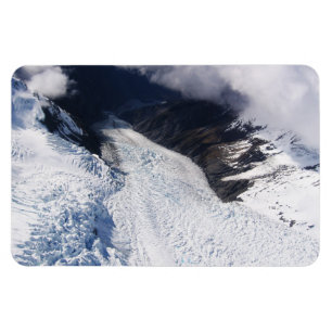 Imán Vista aérea del glaciar Franz Josef, Nueva Zelanda