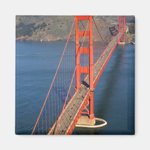 Imán Vista aérea del puente Golden Gate en la