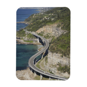 Imán Vista aérea del puente Sea Cliff cerca de Wollongo