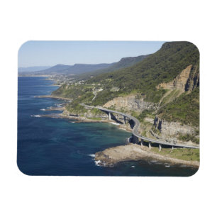 Imán Vista aérea del puente Sea Cliff cerca de Wollongo