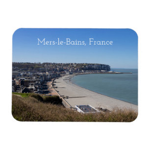 Imán Vista aérea, Mers-le-Bains, Francia