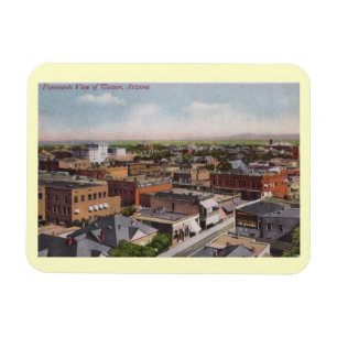 Imán Vista aérea, Tucson, Arizona 1912 Vintage
