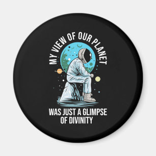 Imán Vista Astronauta De Nuestro Planeta
