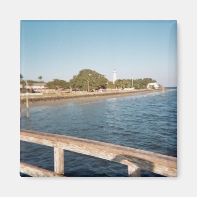 Imán Vista atlántica de un faro (Frente)