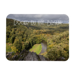 Imán Vista célebre de Rocher du Gorra, Bélgica
