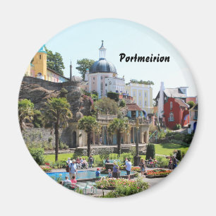 Imán Vista central de Portmeirion