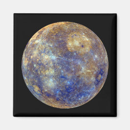 Imán Vista colorida del mercurio