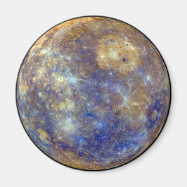 Imán Vista colorida del mercurio