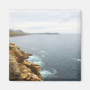 Imán Vista costera del parque nacional del Acadia