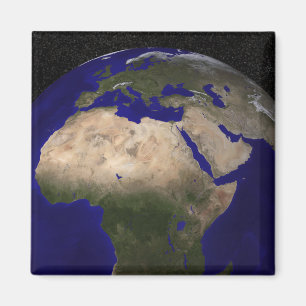 Imán Vista de África, Europa, el Oriente Medio, y