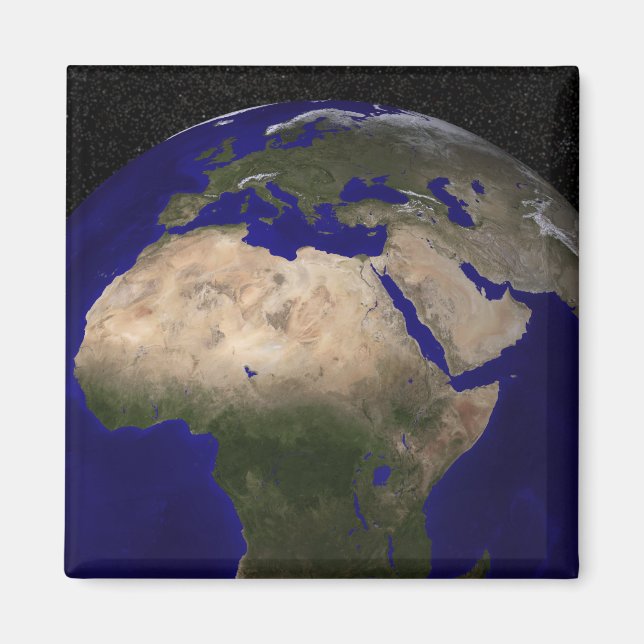 Imán Vista de África, Europa, Oriente Medio y En (Frente)