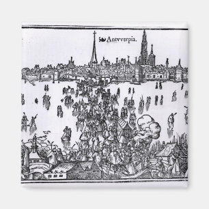 Imán Vista de Amberes