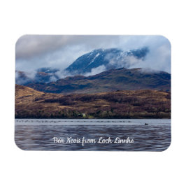 Imán Vista de Ben Nevis, de Loch Linnhe, Scotland Post