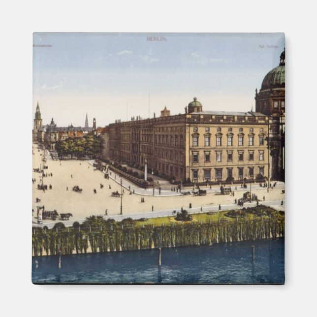 Imán Vista de Berlín a principios de siglo (Frente)