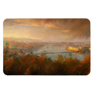 Imán Vista de Budapest