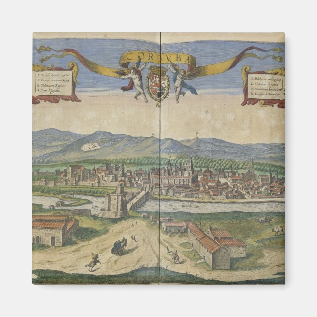 Imán Vista de Córdoba (Frente)